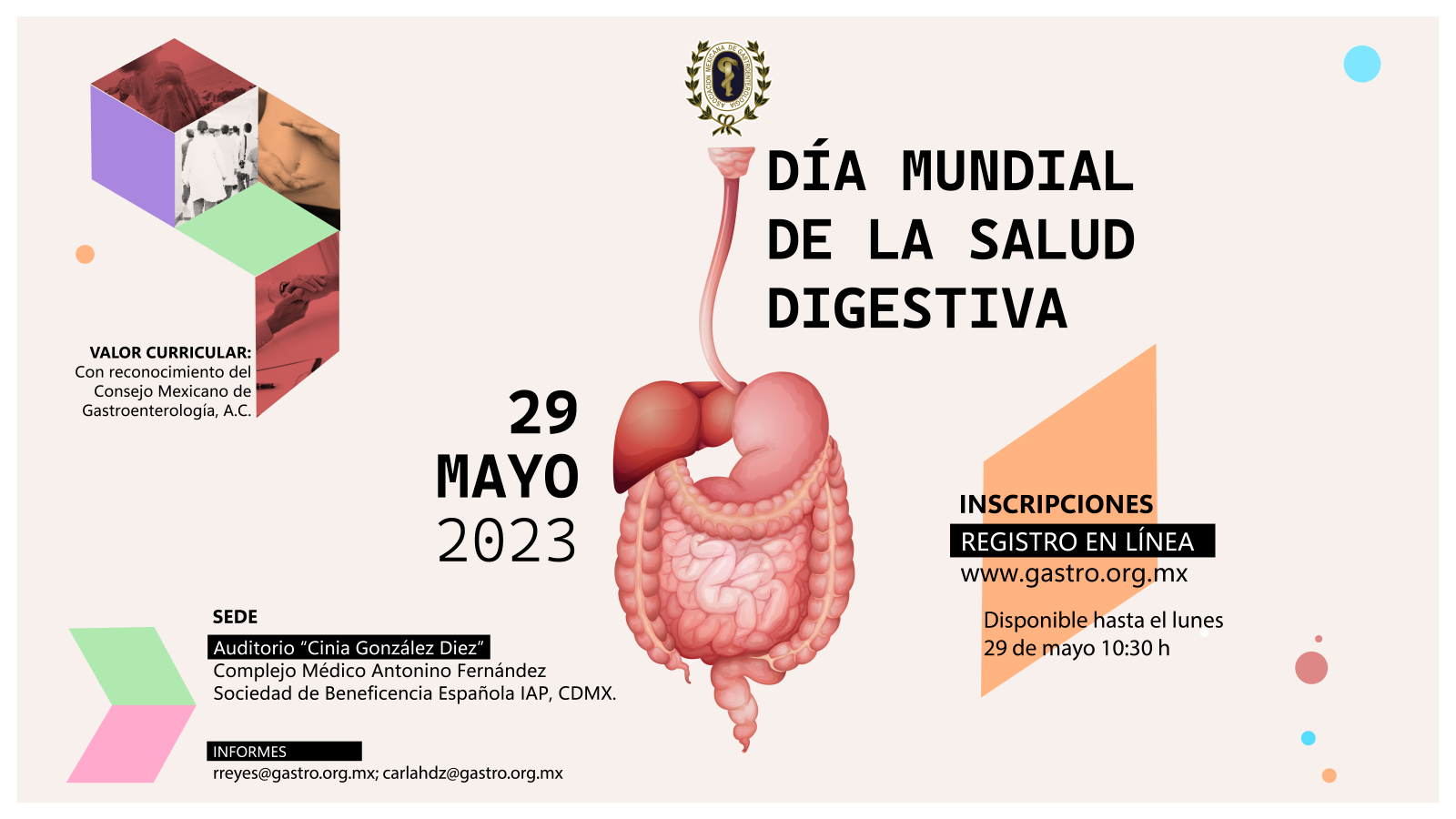 Día Mundial De La Salud Digestiva Asociación Mexicana De Gastroenterología 8662